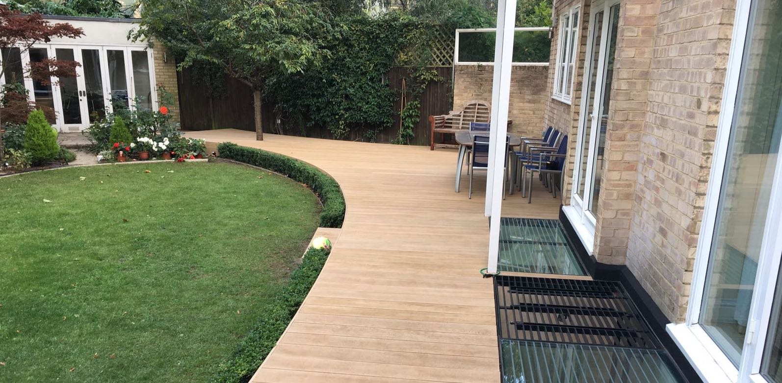 Millboard Composite Decking garden