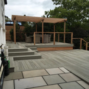  Composite decking in Barnet, London