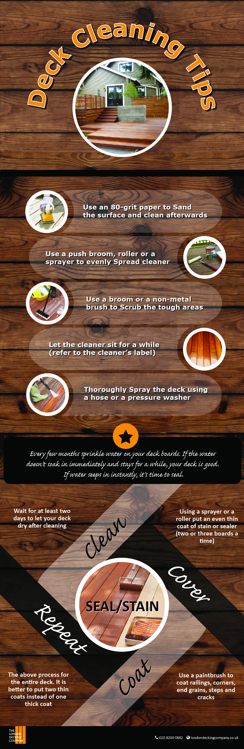 Deck Cleaning Tips
